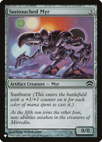 Suntouched Myr (The List) Near Mint