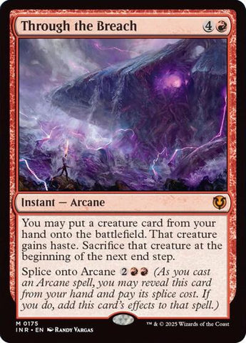 Through the Breach (Innistrad Remastered) Light Play