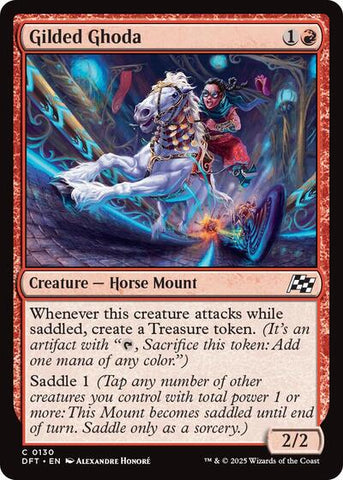 Gilded Ghoda (Aetherdrift) Near Mint Foil