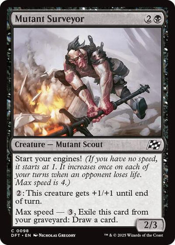 Mutant Surveyor (Aetherdrift) Near Mint Foil