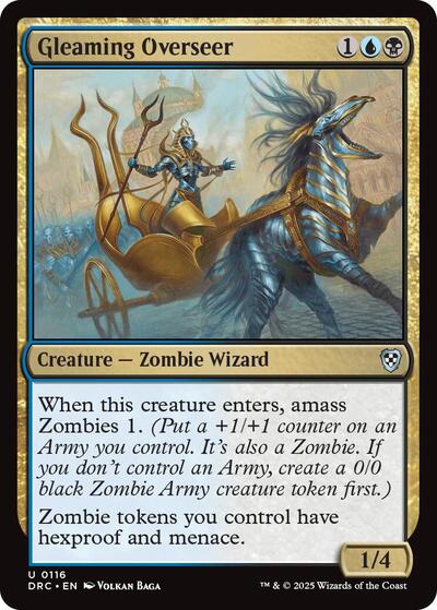 Gleaming Overseer (Commander: Aetherdrift) Near Mint