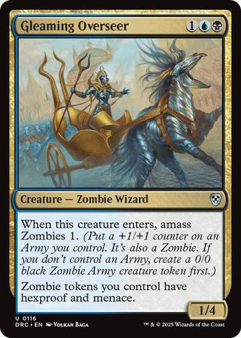 Gleaming Overseer (Commander: Aetherdrift) Near Mint