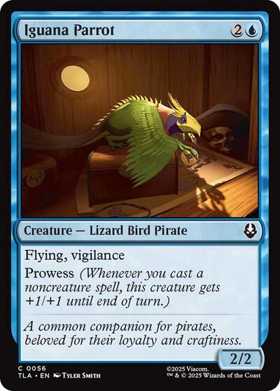 Iguana Parrot (Avatar: The Last Airbender) Near Mint