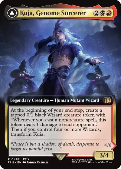 Kuja, Genome Sorcerer (Extended Art) (Universes Beyond: FINAL FANTASY) Near Mint Foil