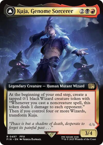 Kuja, Genome Sorcerer (Extended Art) (Universes Beyond: FINAL FANTASY) Near Mint Foil