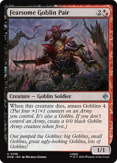 Fearsome Goblin Pair (The Hobbit) Near Mint