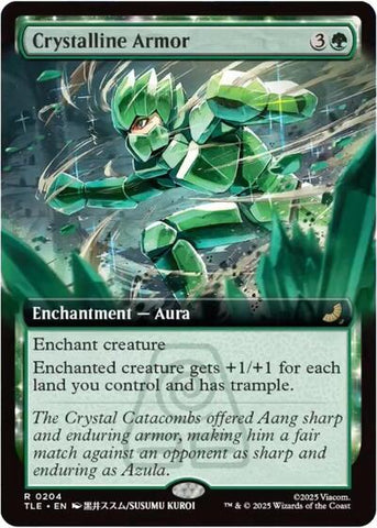 Crystalline Armor (Extended Art) (Avatar: The Last Airbender: Eternal-Legal) Near Mint