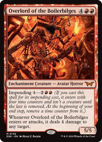 Overlord of the Boilerbilges (Duskmourn: House of Horror) Near Mint