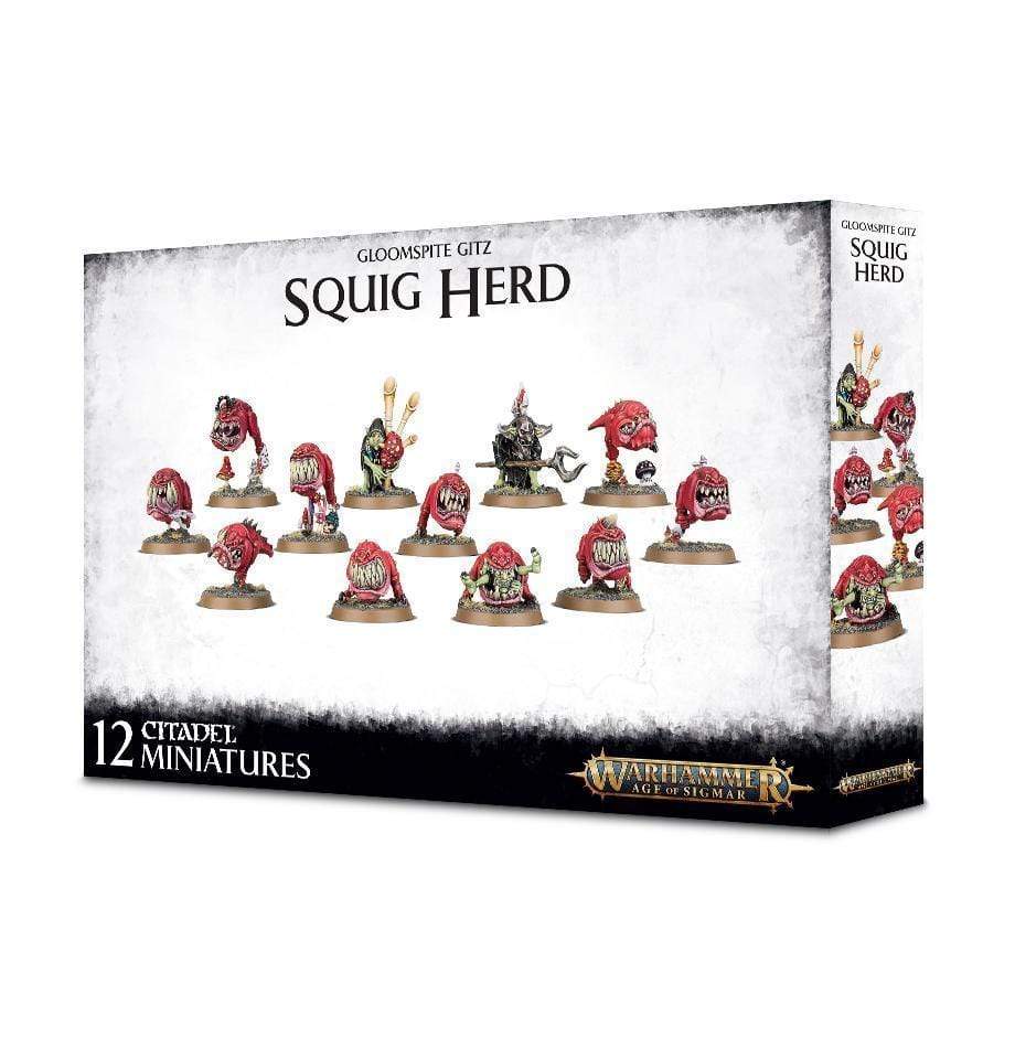 Warhammer Age of Sigmar: Gloomspite Gitz - Squig Herd