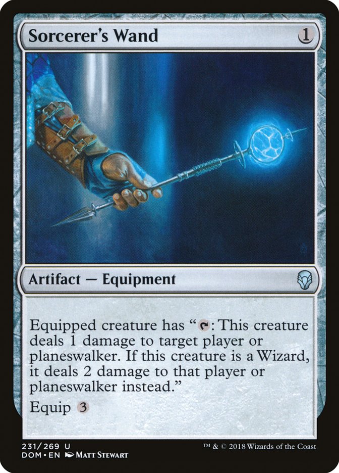 Sorcerer's Wand [Dominaria]