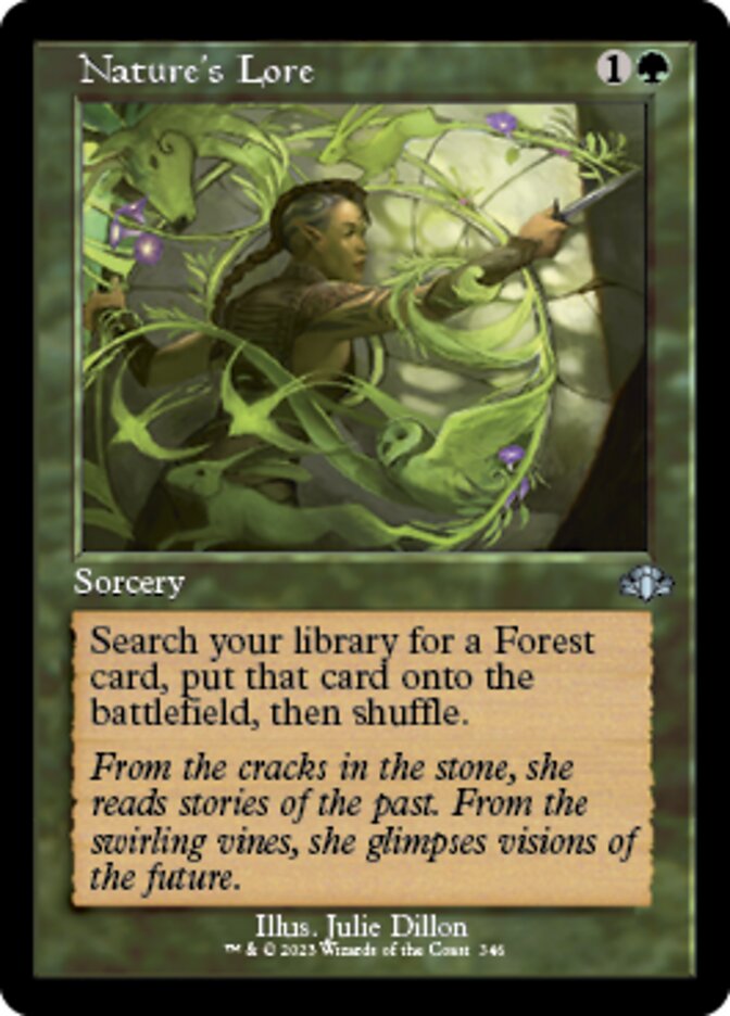 Nature's Lore (Retro) [Dominaria Remastered]